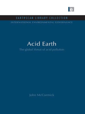 cover image of Acid Earth
